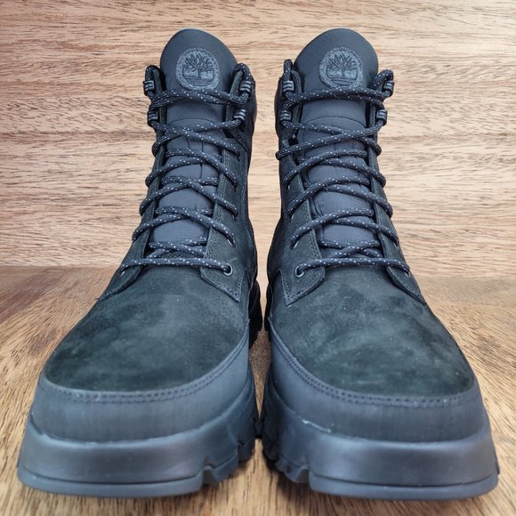 Timberland TBL Originals Ultra Waterproof Boot Black Nubuck Men\'s Size 10 M main image 8